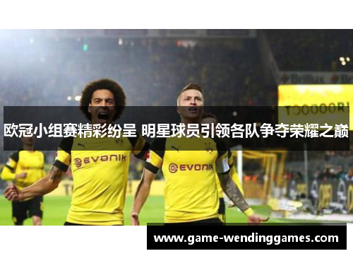 欧冠小组赛精彩纷呈 明星球员引领各队争夺荣耀之巅
